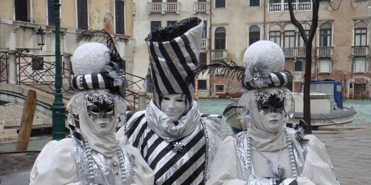 Benátky ako ich nepoznáte – fašiangová atmosféra a masky v uliciach