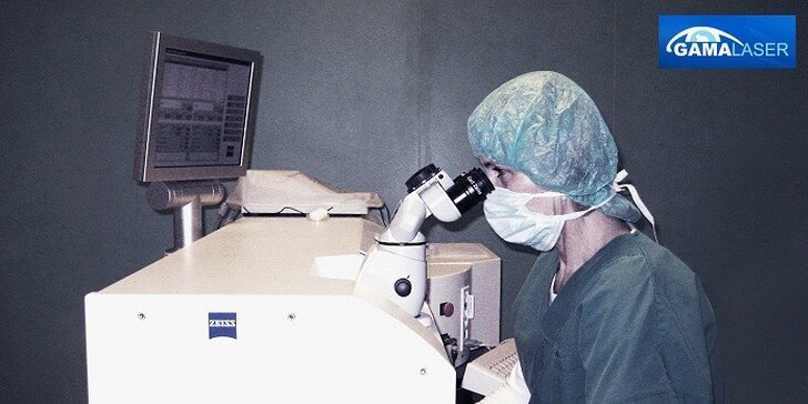 Bezbolestná operácia očí špičkovým excimerovým laserom bezpečnou metódou LASEK s kompletnou pooperačnou starostlivosťou