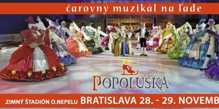 Čarovný muzikál na ľade Popoluška