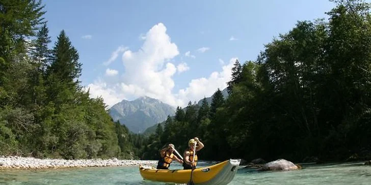 Nezabudnuteľný 4-dňový XXL rafting v Slovinsku máj - august 2015