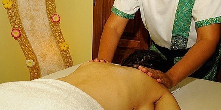 Thajská masáž podľa výberu sólo alebo párová
