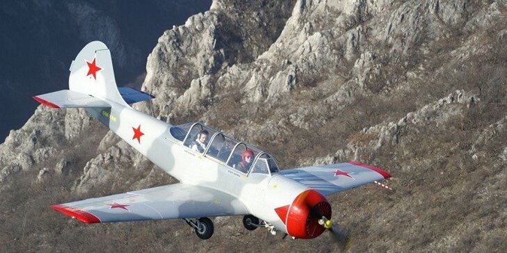 Zážitkový a akrobatický let bojovým lietadlom