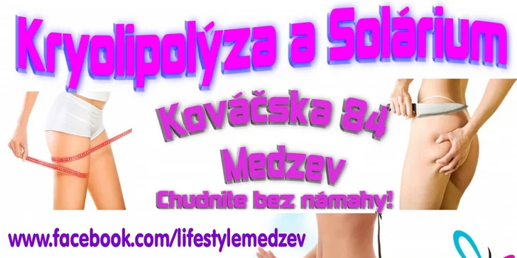 Certifikovaná Kryolipolýza - Zbavte sa tukových vankúšikov natrvalo