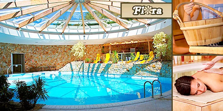 3 alebo 4 dňový wellness pobyt v hoteli Flóra v Dudinciach