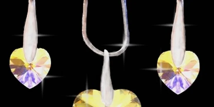 16,90 eur za luxusnú kolekciu SWAROVSKI ELEMENTS Hearts. Elegantné a originálne šperky - dokonalý darček pre každú ženu so zľavou 65%.