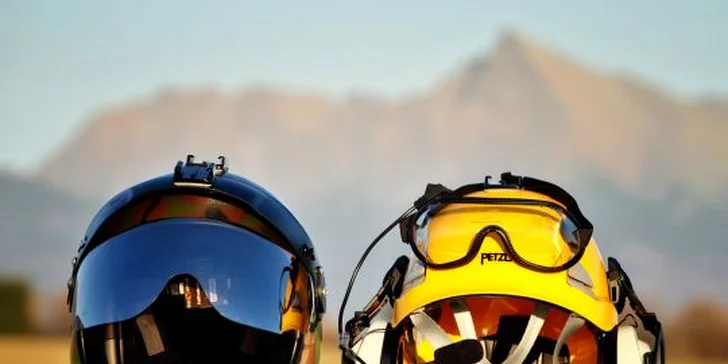 Tandemový let na motorovom padáku ponad Liptov alebo Tatry