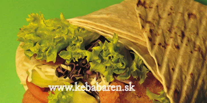 Obľúbený KURACÍ TWISTER v Kebabárni