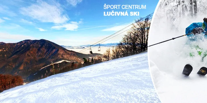 Zimný pobyt v SKI CENTRE LUČIVNÁ