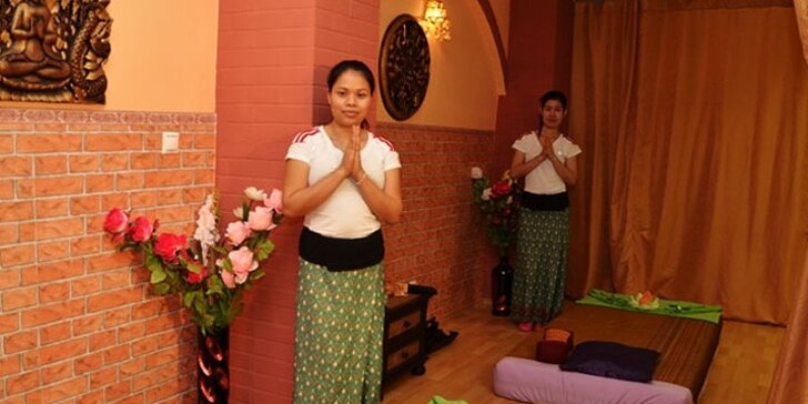 Tradičná thajská masáž s thajskými terapeutkami