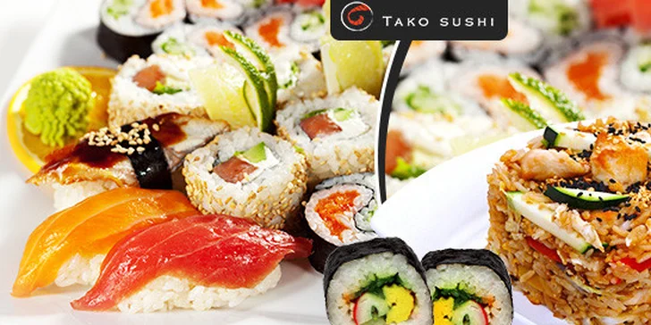Exkluzívny Tako sushi set na donášku