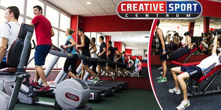 Permanentka do fitness CREATIVE SPORT CENTRA