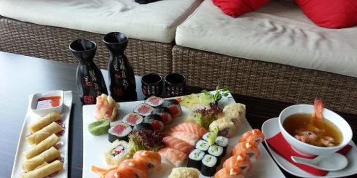 Luxusné sushi menu pre 2 alebo 4 osoby