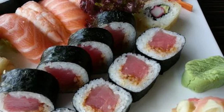 Luxusné sushi menu pre 2 alebo 4 osoby