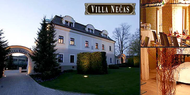 Luxusný pobyt pre DVOCH vo Ville Nečas****