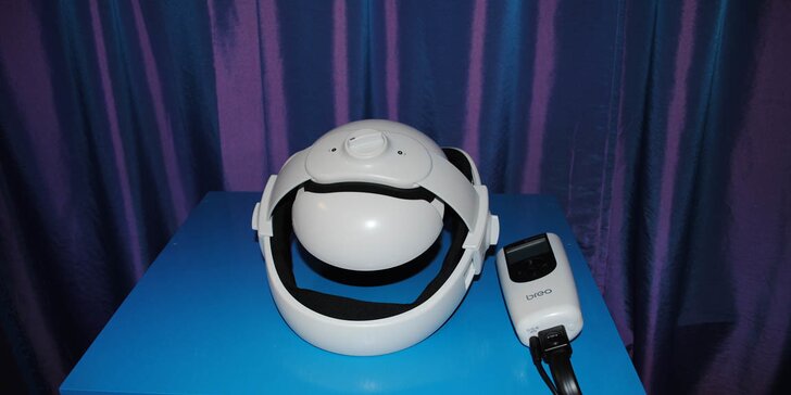 Prístrojová masáž pri únave očí alebo migréne