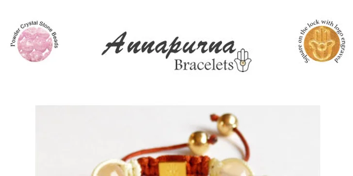 Annapurna shambally s polodrahokamom - exkluzívny darček