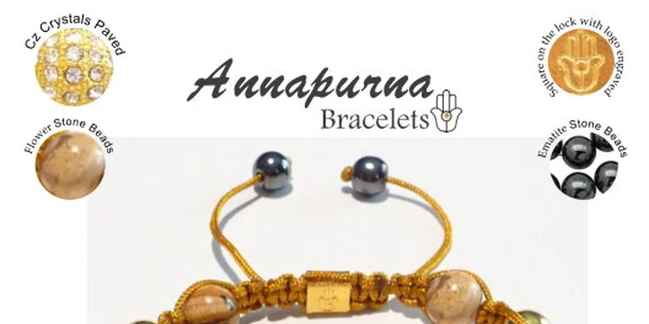 Annapurna shambally s polodrahokamom - exkluzívny darček