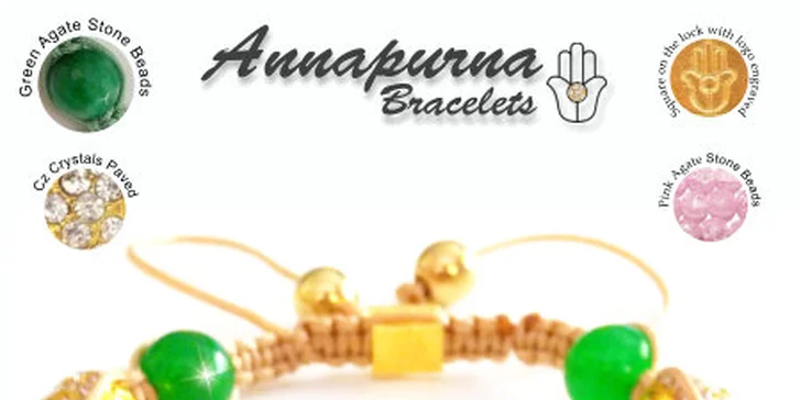 Annapurna shambally s polodrahokamom - exkluzívny darček