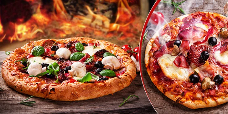 Pizza podľa výberu v Reštaurácii u Zvonca