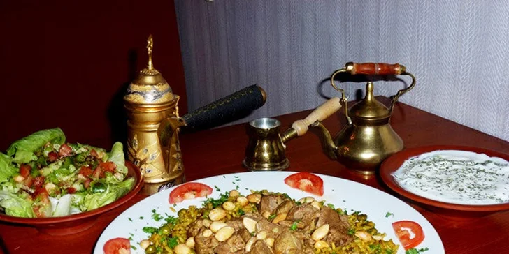 Originálne arabské zážitkové menu SAMIR