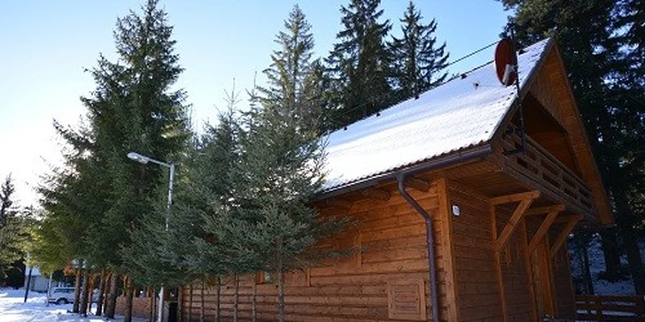 Prenájom chalúpky Saška pre 8-10 ľudí s wellness