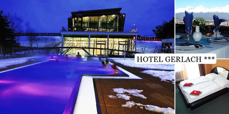 Zimný pobyt v Hoteli Gerlach*** pre 2 so vstupom do Thermal Parku Vrbov