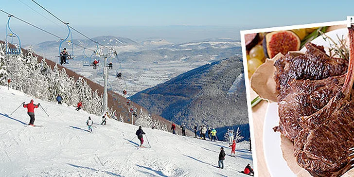 3 dni pre dvoch priamo na zjazdovke v českých Beskydách