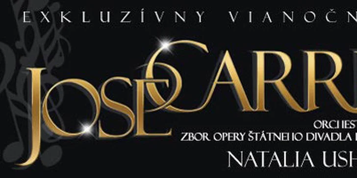 Exkluzívny vianočný koncert José Carrerasa v Bratislave