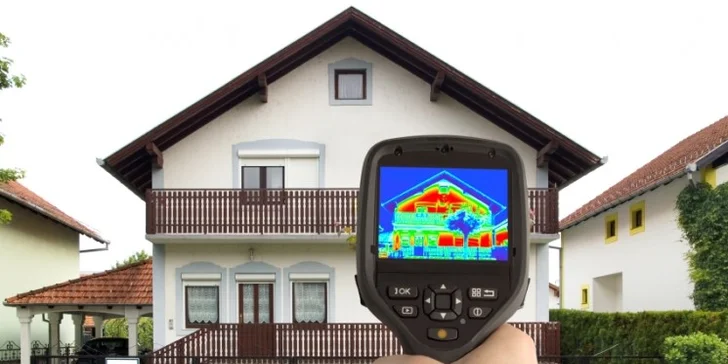 Termovízne meranie rodinného domu, bytu či paneláku