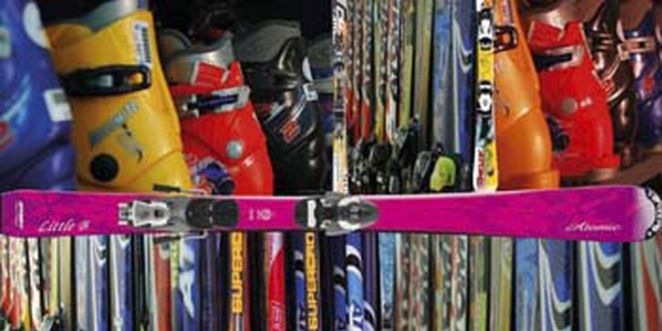 Požičovňa a servis lyží a snowboardov alebo SKI škôlka