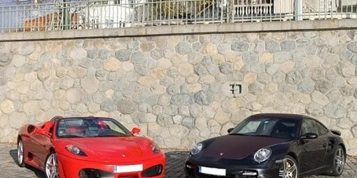 Jazda na Ferrari F 430 alebo Porsche 911 Turbo