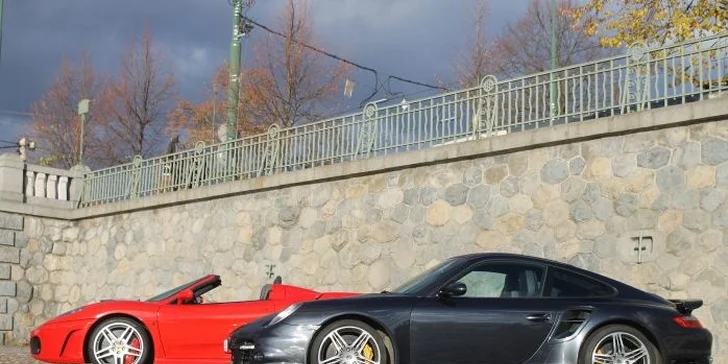 Jazda na Ferrari F 430 alebo Porsche 911 Turbo