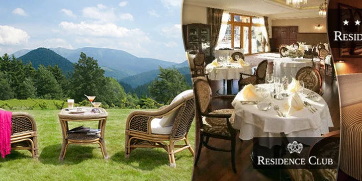 Pobyt pre DVE osoby v RESIDENCE HOTEL**** 