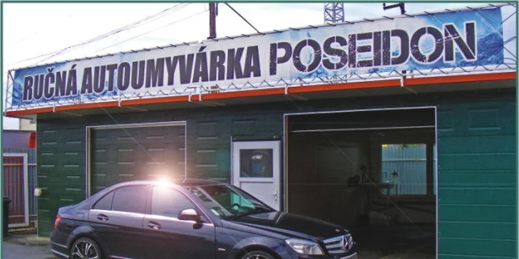 Kompletné ručné umytie auta spolu s navoskovaním