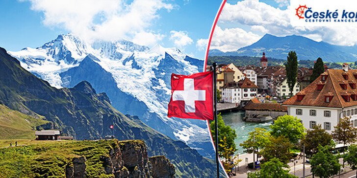 4-dňový poznávací zájazd do Švajčiarska