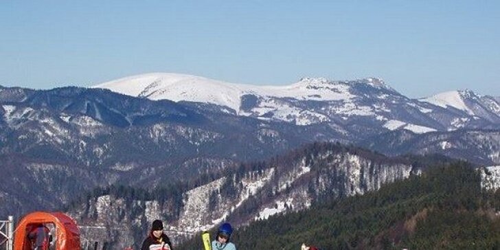 Wellness ski pobyt pre 2 osoby na 3 či 4 dni v Hoteli Šachtička*** v Nízkych Tatrách + skipasy