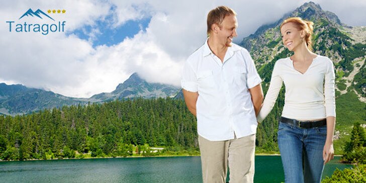 Od 42 eur za pobyt pre DVE osoby v LUXUSNÝCH 1-IZBOVÝCH APARTMÁNOCH Tatragolf Mountain Resort **** vo Veľkej Lomnici. Luxus a relax až do neskorého leta vo VYSOKÝCH TATRÁCH so zľavou až  60%!