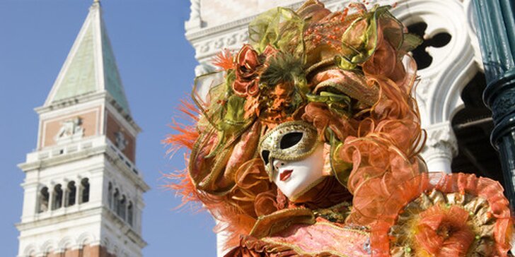 1 deň na benátskom karnevale