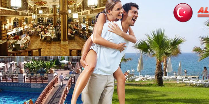 Od 398 za 8-dňový letecký zájazd do Turecka. LUXUSNÉ ubytovanie, ALL INCLUSIVE, piesočné pláže, EXOTIKA, žiadne poplatky a starosti navyše, iba šumenie tyrkysového stredozemného mora.
