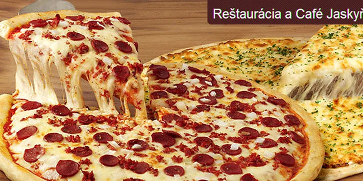 Chrumkavá PIZZA za polovicu