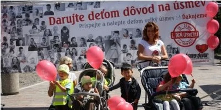 DARUJTE 2 eurá a podporíte aktivity spoločnosti ÚSMEV AKO DAR, ktorá sa už 20 rokov snaží o to, aby každé dieťa malo svoju rodinu.