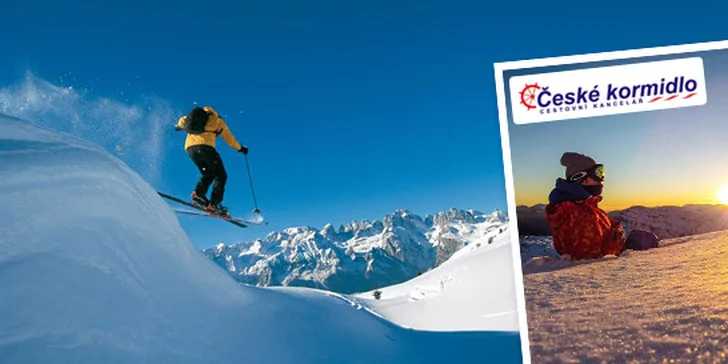 3 dni špičkového lyžovania v SKI Paganella