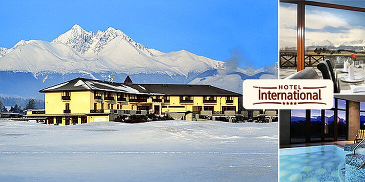 Hotel International**** jedinečný luxusný wellness a golf vo Vysokých Tatrách
