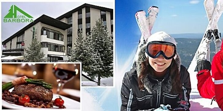 Zimná rozprávka v Hoteli Barbora*** na Liptove, super lyžovačka a celodenný skipas len za 10 €