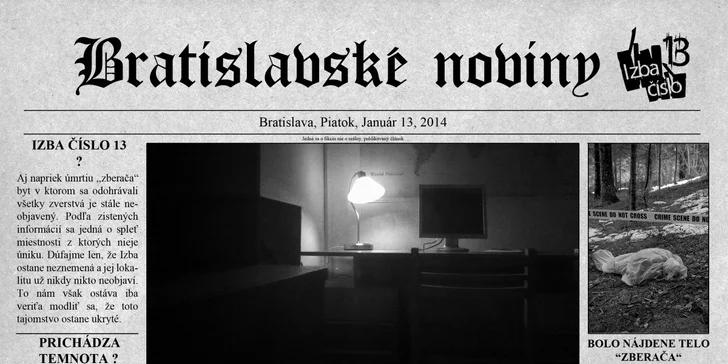 Izba číslo 13 - máte hodinu, aby ste ušli - II. séria