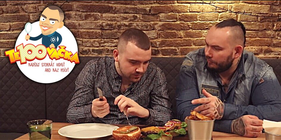 VIDEO | TE100VAČKA: Daniel Hrivňák testuje burgery v Bratislave + SÚŤAŽ