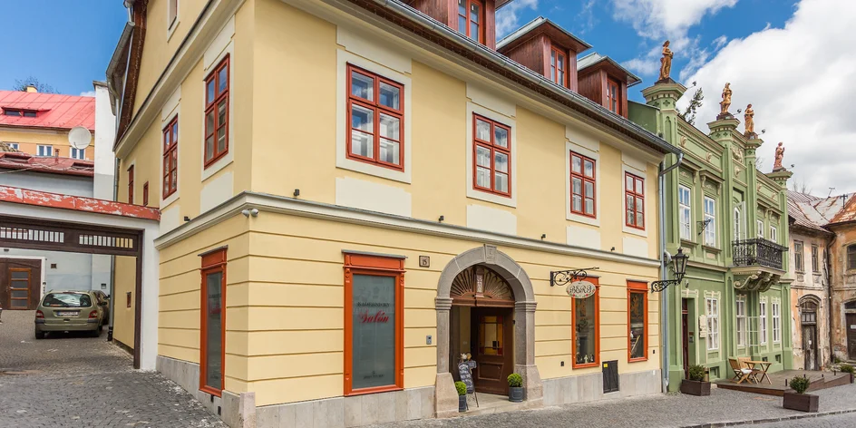 Unikátny romantický pobyt v centre Banskej Štiavnice