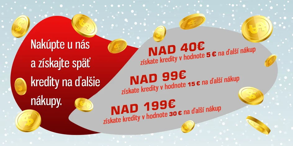 Kreditobranie! Získajte aj vy až 30 € na nákupy
