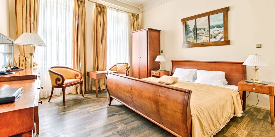 Relax v luxusnom hoteli v Štramberku s jedlom i wellness