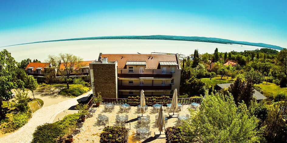 Wellness pobyt v rekreačnej oblasti Tihany s najkrajším výhľadom na Balaton